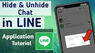 How to Hide & Unhide Chats in LINE App