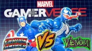 Let's Review The CAPTAIN AMERICA VS VENOM GAMERVERSE Marvel Legends Series
