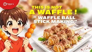 Perfect Waffle Balls Every Time 🧇 | 3 balls in 1 sticks Electric Waffle Ball Maker