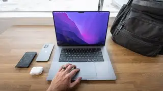 Путешествие с Macbook Pro M1 PRO 16 (базовая модель)