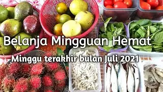 BELANJA MINGGUAN HEMAT | FOOD PREPARATION | RESTI SITOMPUL
