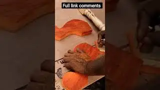curve Bend leg design cutting Wood#shorts