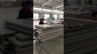 Furniture factory application - Unpowered Roller Type Rail Trolley