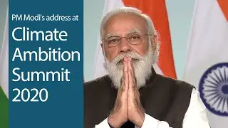 PM Modi's address at Climate Ambition Summit 2020 | PMO