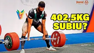 DEADLIFT DE 402,5KG PESANDO MENOS DE 83KG!