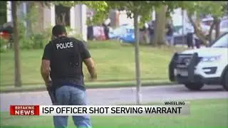 Illinois State Police officer shot while serving search warrant in Wheeling