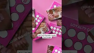 Design Nail Tech Loyalty Cards With Me!