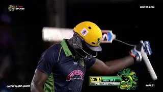 Andre Russell BLASTS the Jamaica Tallawahs into the CPL 2014 semi final!