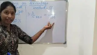 Fractions into percentage 