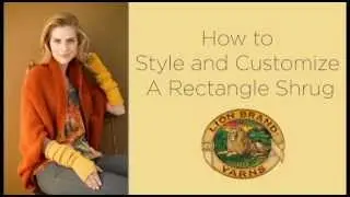 How to Style and Customize a Rectangle Shrug
