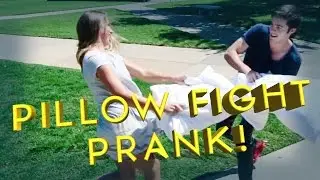 Pillow Fight PRANK!!!