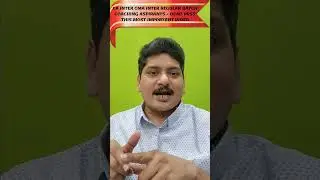 CA INTER CMA INTER REGULAR BATCH COACHING ASPIRANTS - DONT MISS THIS MOST IMPORTANT VIDEO