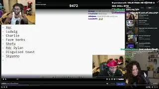 Rage Reacts To Valkyrae Reacting To His Pok&eacute;mon Showdown Face Off List