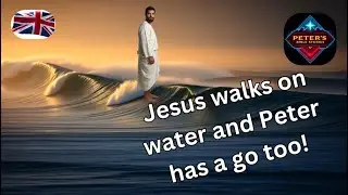 Jesus Walks on Water - Peter Steps Out in Faith. #PoloAndFriends #biblestory For Kids & Families