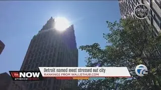 Detroit named most stressed out city