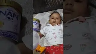 Cute babyhave a milk#Nestle  NAN Pro milk#Shorts#viral#trendingshorts