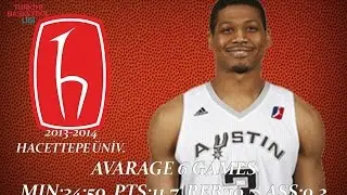 Keith Chamberlain 2013-2014 Hacettepe &Uuml;niv. TBL