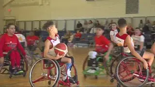 Son competes in wheelchair basketball tournament named in honor of his dad