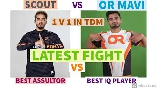 SCOUT  VS  OR  MAVI LATEST TDM  1 V 1 FIGHT // FT. JONATHEN 🤣🤣// ADHARMI YT.