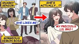 【Comic Dub】He Thought the Hot Demon Boss Was Flirting With Him&hellip; Then Found Out She&rsquo;s My Sister