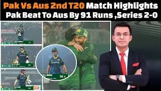 2nd T20 Match Highlights Pak Vs Aus /  Pakistan Vs Australia 2nd T20 Match Highlights.
