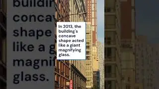 This Building MELTED a Car?! 😱 | #ArchitectureFail #DidYouKnow #shorts