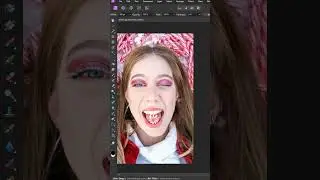 Eye Opening Edit In Affinity Photo #photoshop #model #shorts