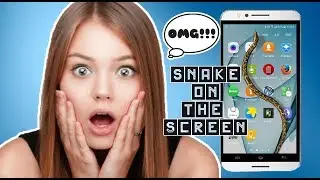 OMG! || Snake Popup on My Mobile Screen || Snake On Screen