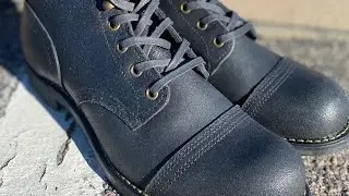 Red Wing 4545 Wrench Monkee Iron Ranger Spitfire leather boot.