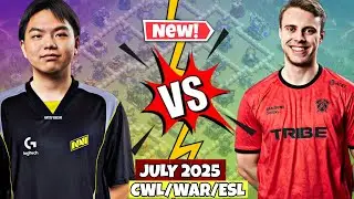 TRIBE GAMING VS NAVI TH17 WAR BASE LINK | TH17 ANTI 2 STAR WAR BASE | TH17 WAR BASE 2025