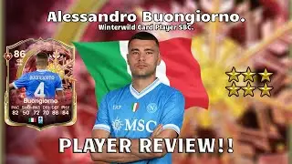 ❄️⭐ Обзор игрока Алессандро Буонджорно с рейтингом 86! SBC с карточкой игрока Winterwild! 🔥🎄FC 26...