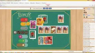 Jaipur Board Game Arena Gameplay/commentary Turtler7