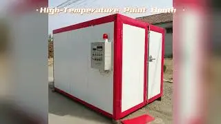 High-Temperature Spray Booth &mdash; Faster, Smoother, and Worry-Free Painting