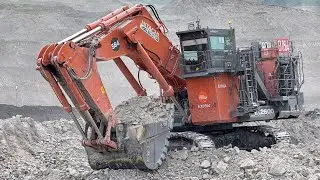 Bigest mining Working Hitachi Ex 2600-7 Excavator&rsquo;s || Loading caterpillar & komatsu dumper 