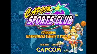 Capcom Sports Club. [Arcade]. 1CC. Playthrough. 50Fps.