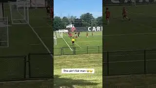 Dribbling The whole team and scoring a banger