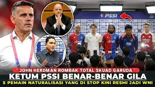 REJEKI NOMPLOK! KETUM PSSI BENAR-BENAR GILA, 5 PEMAIN NATURALISASI YANG DI STOP KINI RESMI JADI WNI