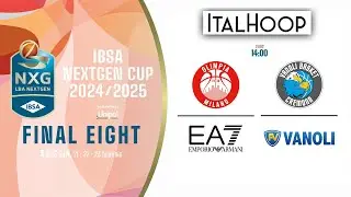 LBA IBSA NextGen Cup 24/25 - Brescia - EA7 Emporio Armani Milano VS Vanoli Basket Cremona