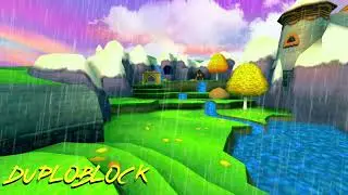 Sunrise Spring Home From Spyro 3 (Stripped Back)- Rain & Thunder Edition