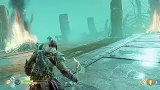 God of War Get Back to Floating Ship