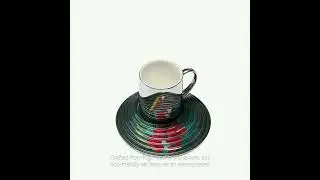 Ceramic Cup Saucer Set  Ceramic Mug And Compartments Ceramic Plates  Sets Customized For Nice Gift