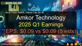 Amkor Technology (AMKR|$4.3B) - 2025 Q1 Earnings Analysis