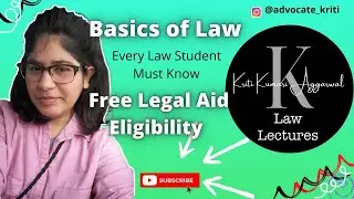 Eligibility to get free legal aid | Every law student must know this | Basics of Law