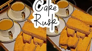 How to Make CRISPY Cake Rusk | Perfect with Chai & Better Than Store-Bought