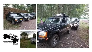 Modified Jeep, Pajero and Feroza greenlaning in Budel 2 (old footage)
