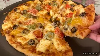 #Pizza #beingafoodie | Veg pizza recipe | Veggie pizza recipe | Pizza In Oven | Cheese Pizza |