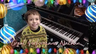 2023 Jewel Tone Studio Christmas Recital. Nathan plays Deck The Halls.