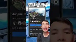 Paano e turn off ang comment section sa post sa iyong profile #youtubeshort #youtubetutorial #reels