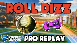 Roll Dizz Pro Ranked 2v2 POV #1 - Rocket League Replays