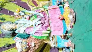 Huzunagar pata basti Yadav Bazaar durgamaa navaratri 5 th day batukama video 2